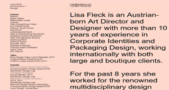 Desktop Screenshot of lisafleck.com